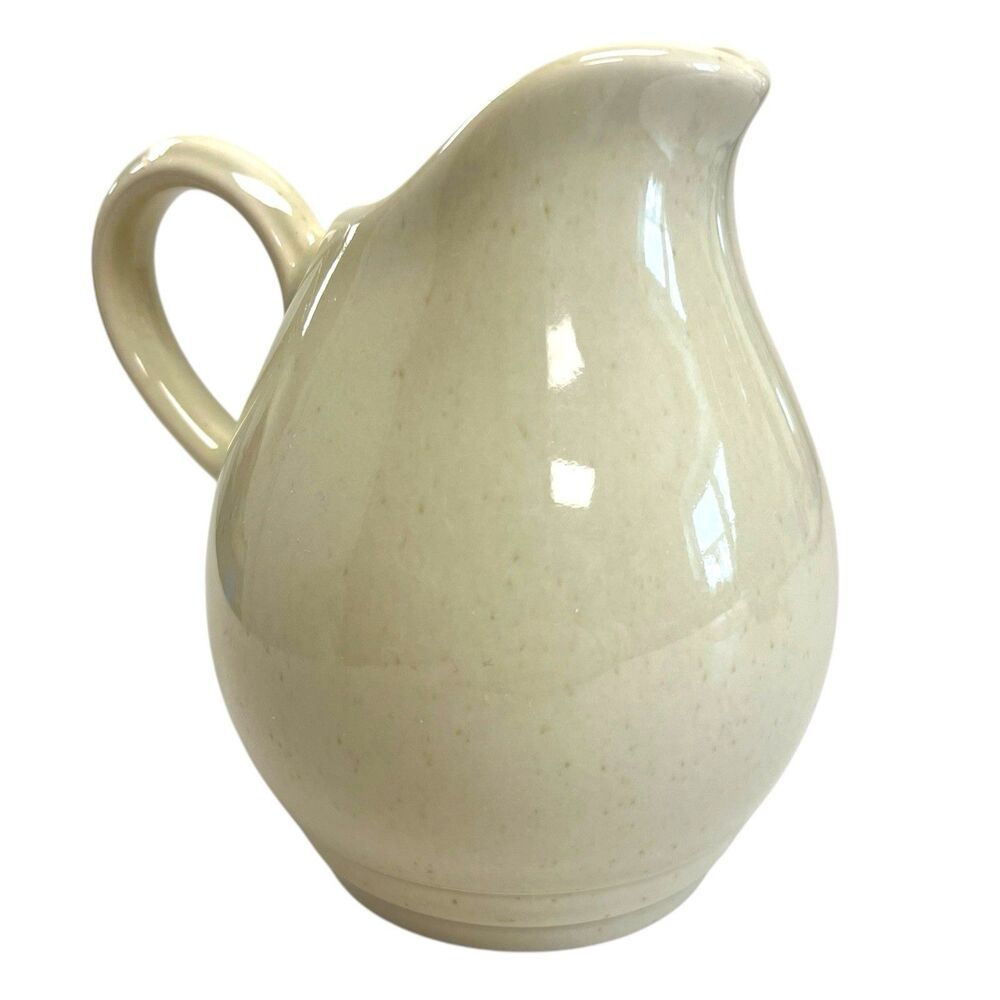 Pfaltzgraff Cappuccino Milk Creamer Ceramic‎ Stoneware Made In USA